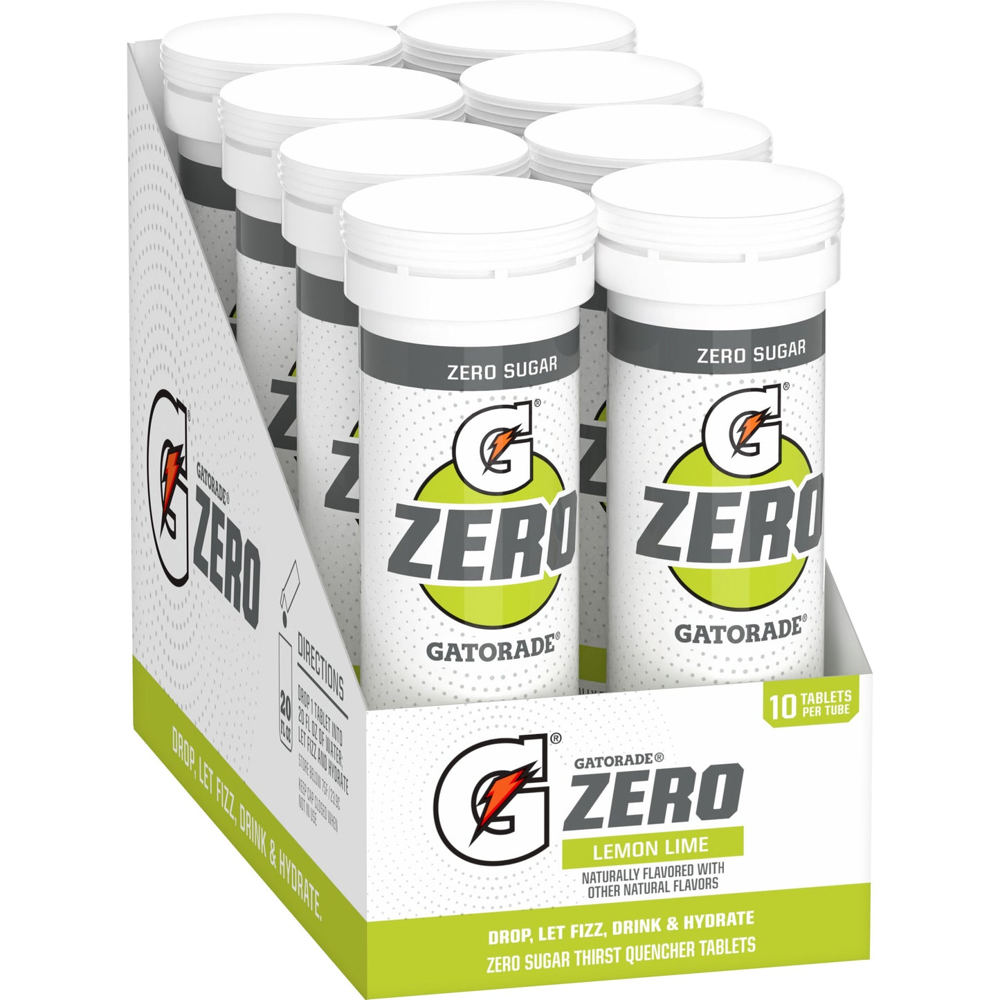 Gatorade Zero Tablets Lemon Lime | 8 pack