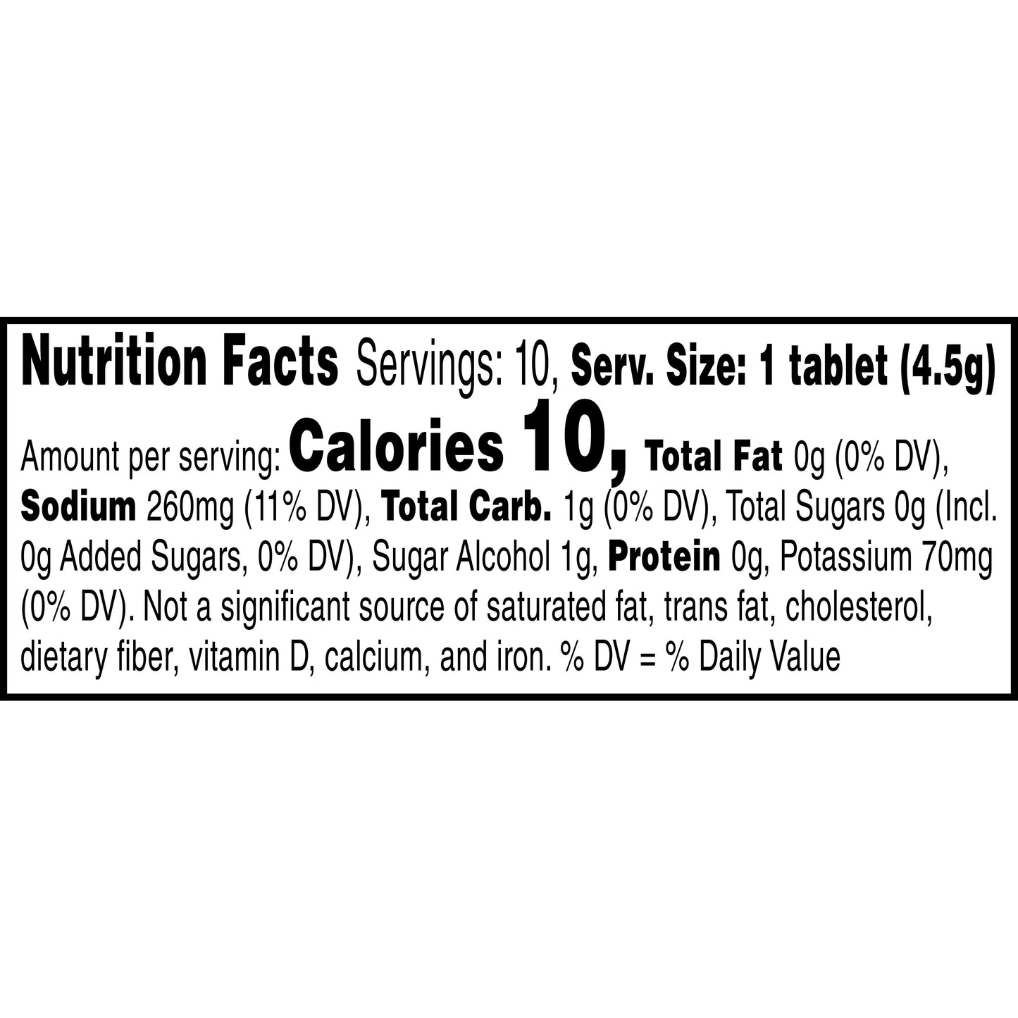 Gatorade Zero Tablets Lemon Lime | 8 pack
