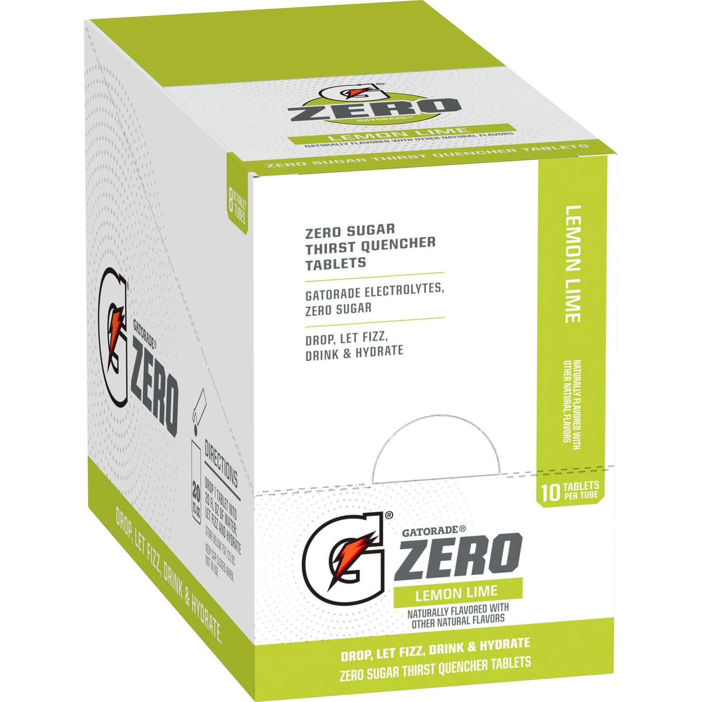 Gatorade Zero Tablets Lemon Lime | 8 pack